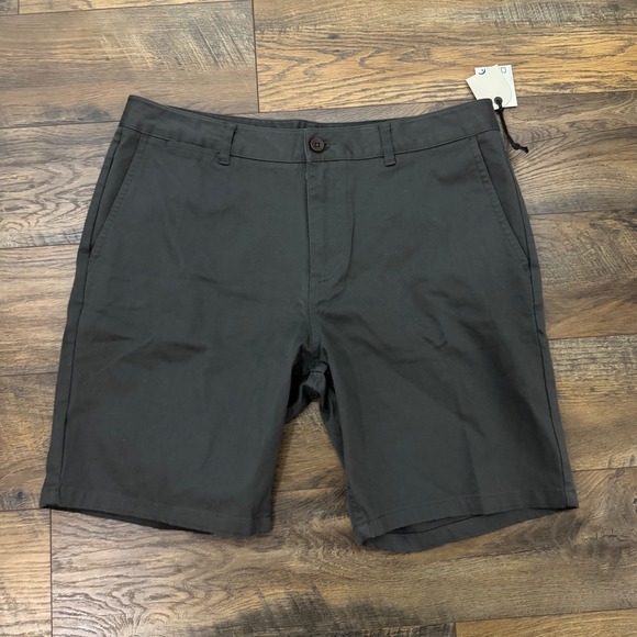Katin Other - Katin Mens Chino Shorts Size 36 Gray Stretch Casual Flat Front Skate Surf NWT